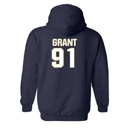 West Virginia - NCAA Football : Devin Grant - Fashion Shersey Hooded Sweatshirt-1