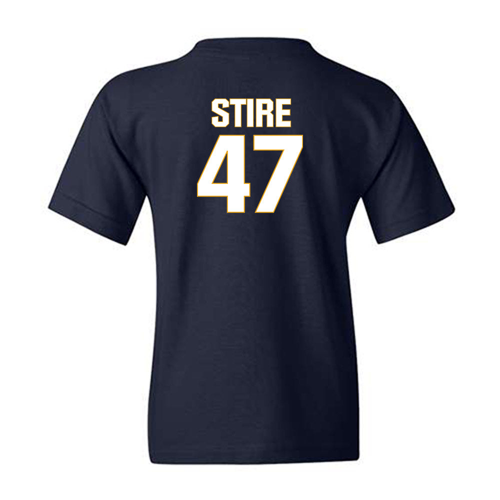 West Virginia - NCAA Football : Aidan Stire - Fashion Shersey Youth T-Shirt-1