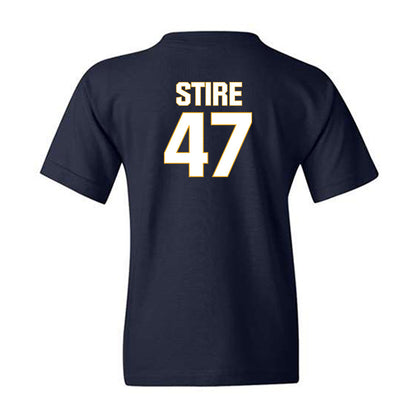 West Virginia - NCAA Football : Aidan Stire - Fashion Shersey Youth T-Shirt-1