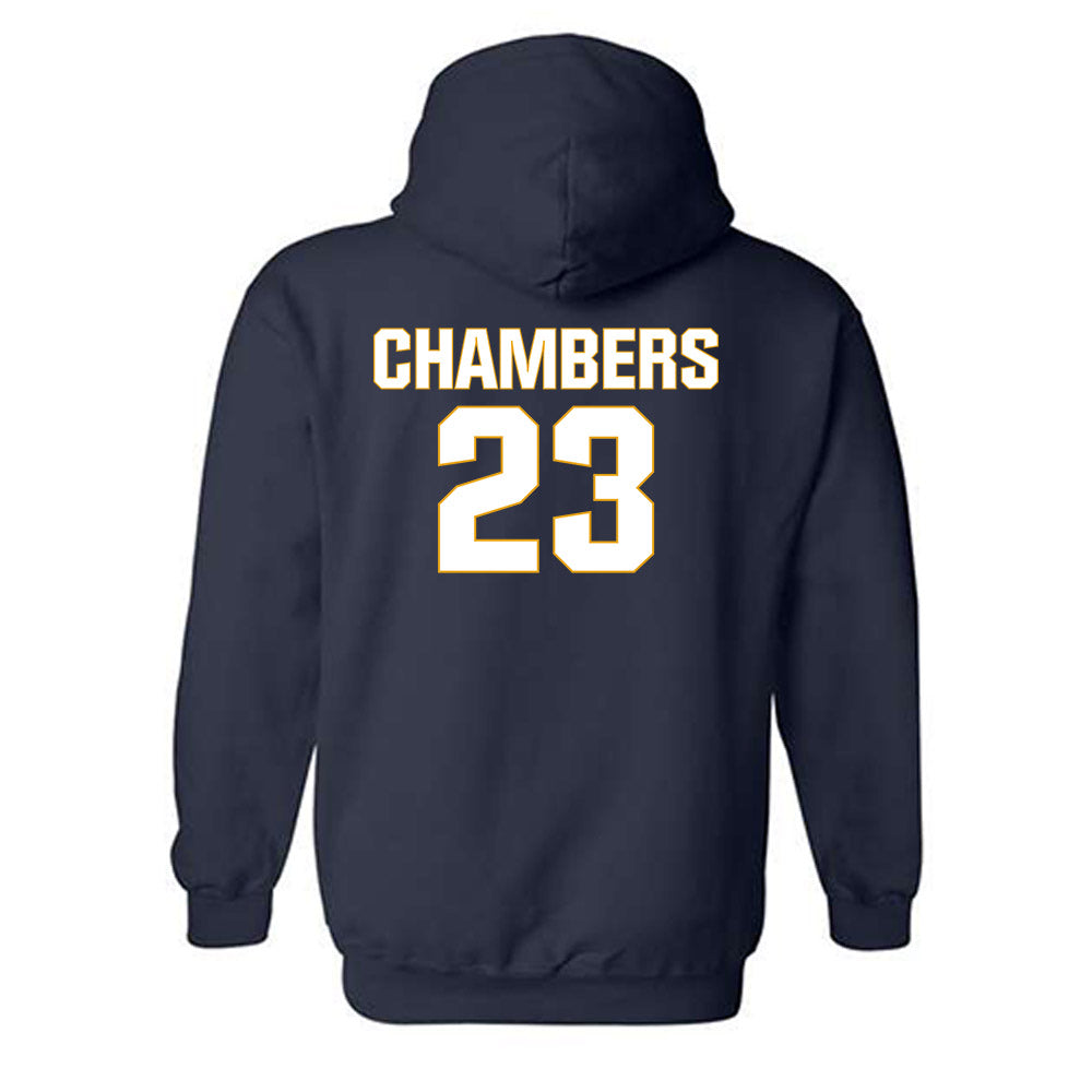 West Virginia - NCAA Football : Jason Chambers - Fashion Shersey Hooded Sweatshirt-1
