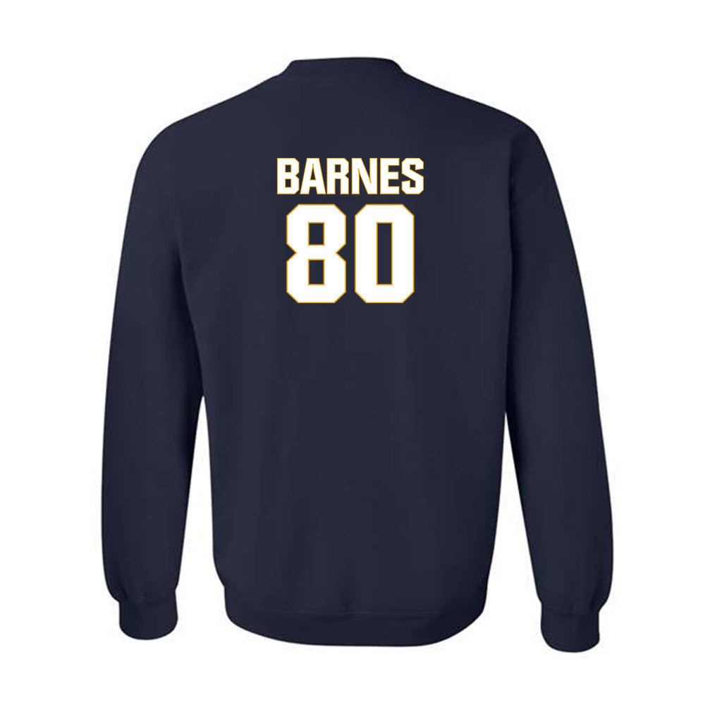 West Virginia - NCAA Football : Grayson Barnes - Fashion Shersey Crewneck Sweatshirt-1