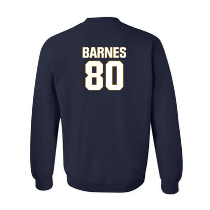 West Virginia - NCAA Football : Grayson Barnes - Fashion Shersey Crewneck Sweatshirt-1