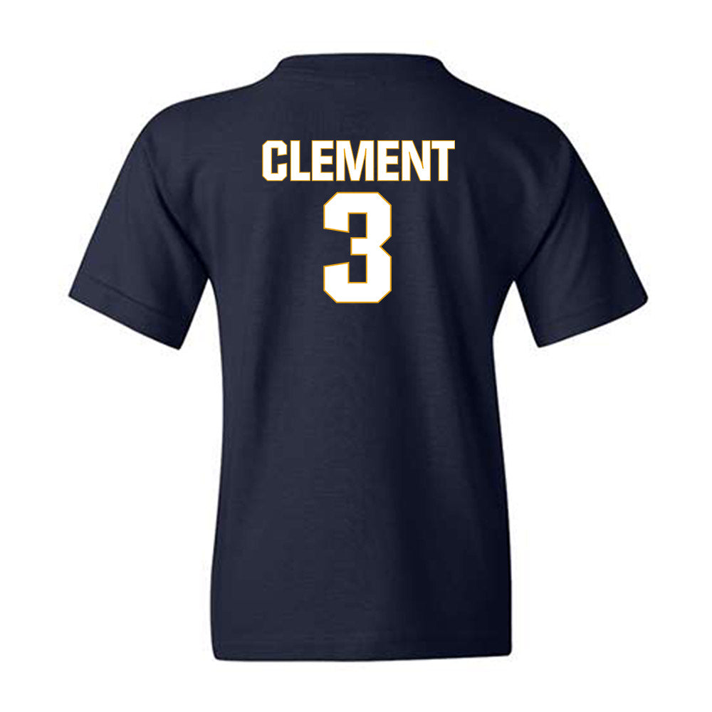West Virginia - NCAA Football : Hudson Clement - Fashion Shersey Youth T-Shirt-1