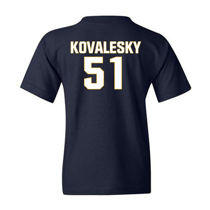 West Virginia - NCAA Football : Raymond Kovalesky - Fashion Shersey Youth T-Shirt-1