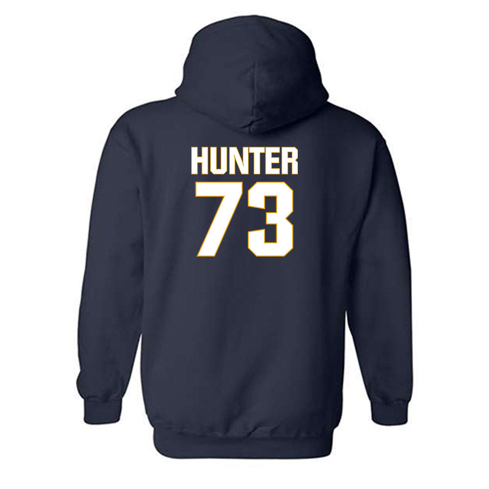 West Virginia - NCAA Football : Andreas hunter - Fashion Shersey Hooded Sweatshirt-1