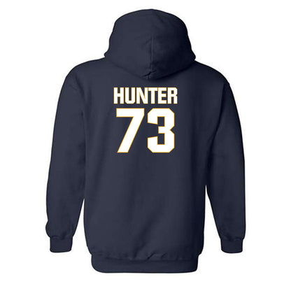 West Virginia - NCAA Football : Andreas hunter - Fashion Shersey Hooded Sweatshirt-1