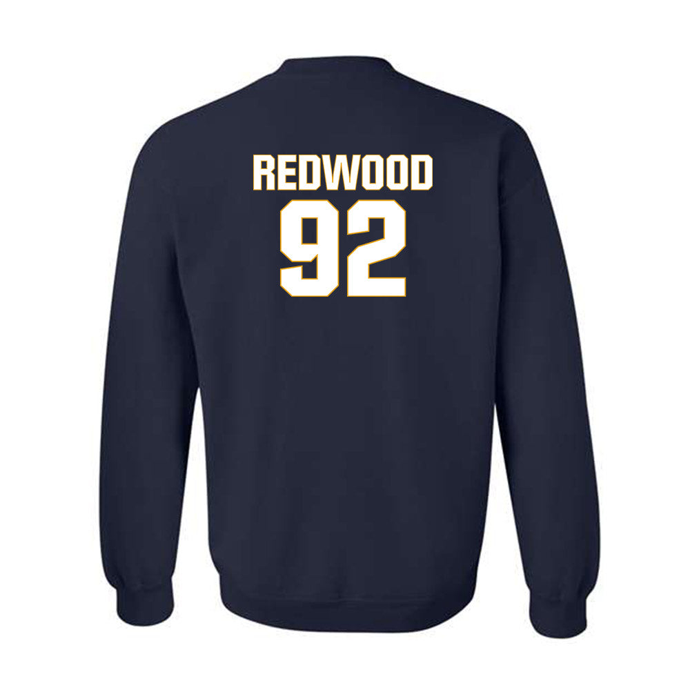 West Virginia - NCAA Football : Asani Redwood - Crewneck Sweatshirt Fashion Shersey