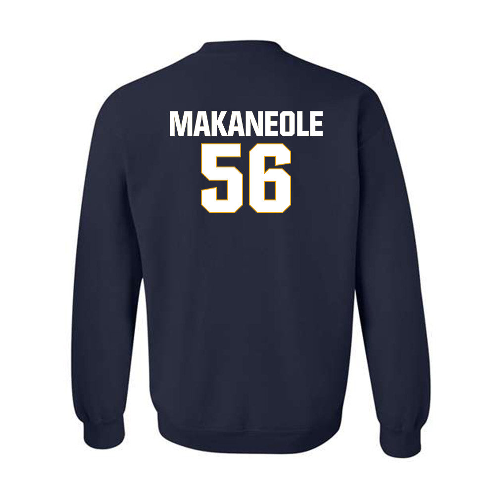 West Virginia - NCAA Football : Kimo Makaneole - Fashion Shersey Crewneck Sweatshirt-1