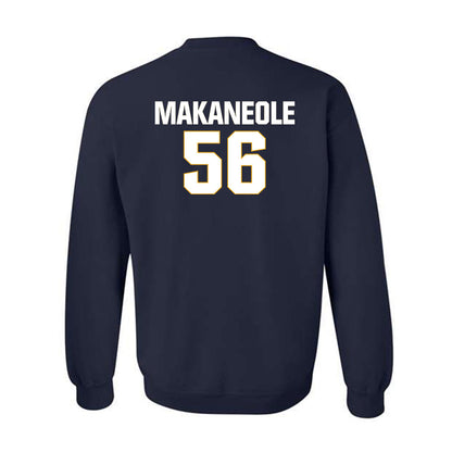 West Virginia - NCAA Football : Kimo Makaneole - Fashion Shersey Crewneck Sweatshirt-1