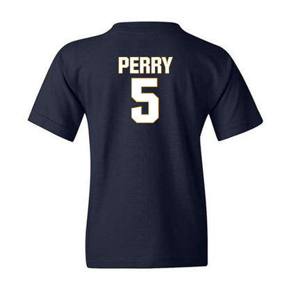 West Virginia - NCAA Football : Fred Perry - Fashion Shersey Youth T-Shirt-1