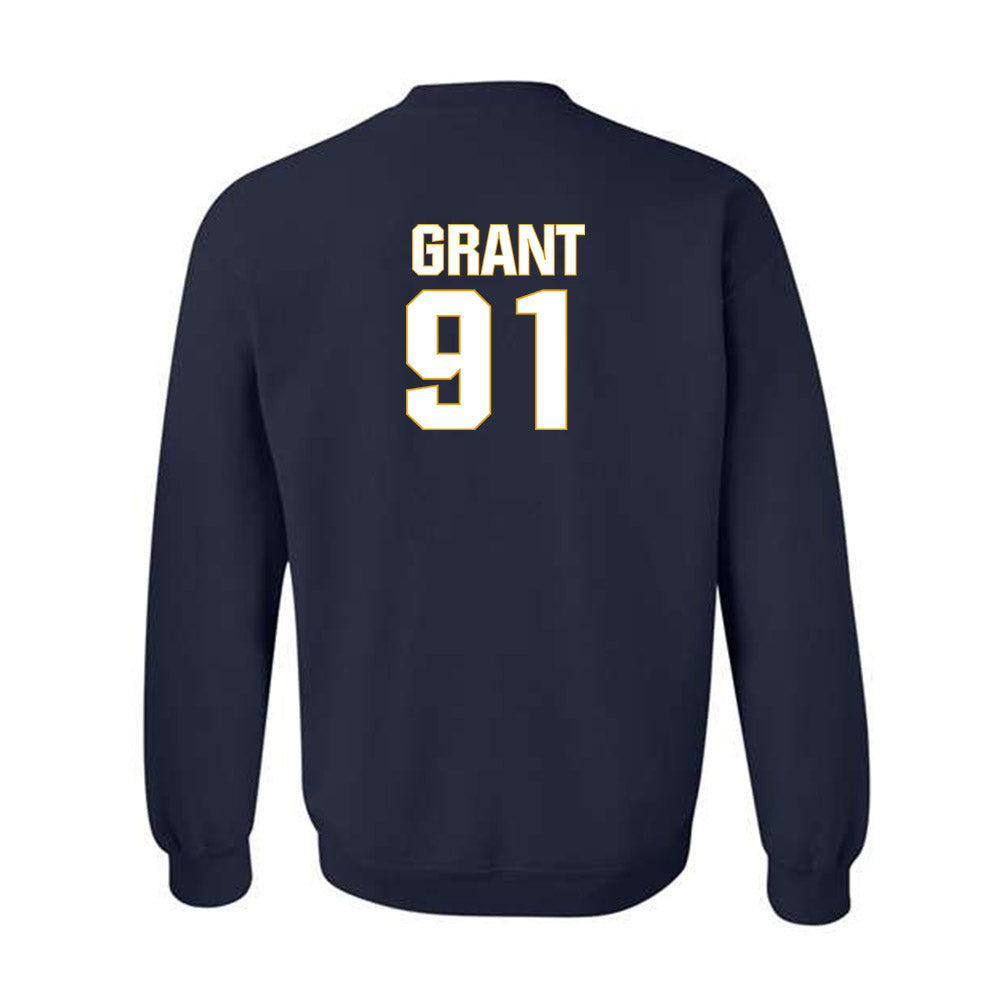 West Virginia - NCAA Football : Devin Grant - Fashion Shersey Crewneck Sweatshirt-1