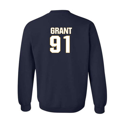 West Virginia - NCAA Football : Devin Grant - Fashion Shersey Crewneck Sweatshirt-1
