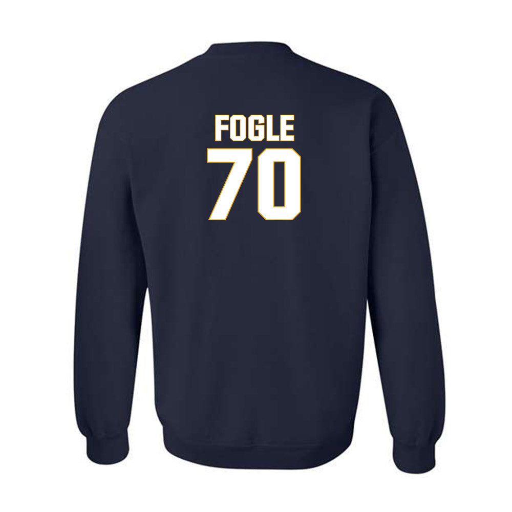 West Virginia - NCAA Football : Griffin Fogle - Fashion Shersey Crewneck Sweatshirt-1