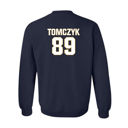 West Virginia - NCAA Football : Adam Tomczyk - Fashion Shersey Crewneck Sweatshirt-1