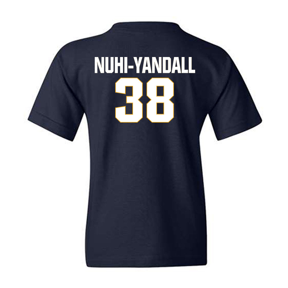 West Virginia - NCAA Football : Caleb Nuhi-Yandall - Fashion Shersey Youth T-Shirt-1