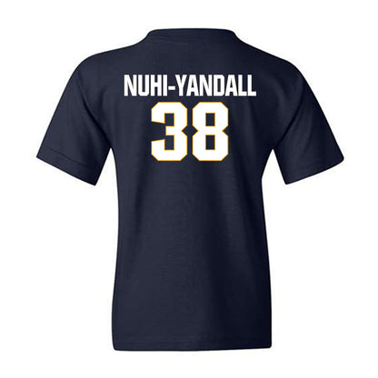 West Virginia - NCAA Football : Caleb Nuhi-Yandall - Fashion Shersey Youth T-Shirt-1