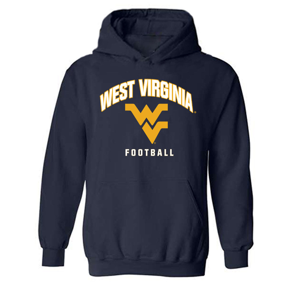 West Virginia - NCAA Football : Ryan Ward - Fashion Shersey Hooded Sweatshirt-0