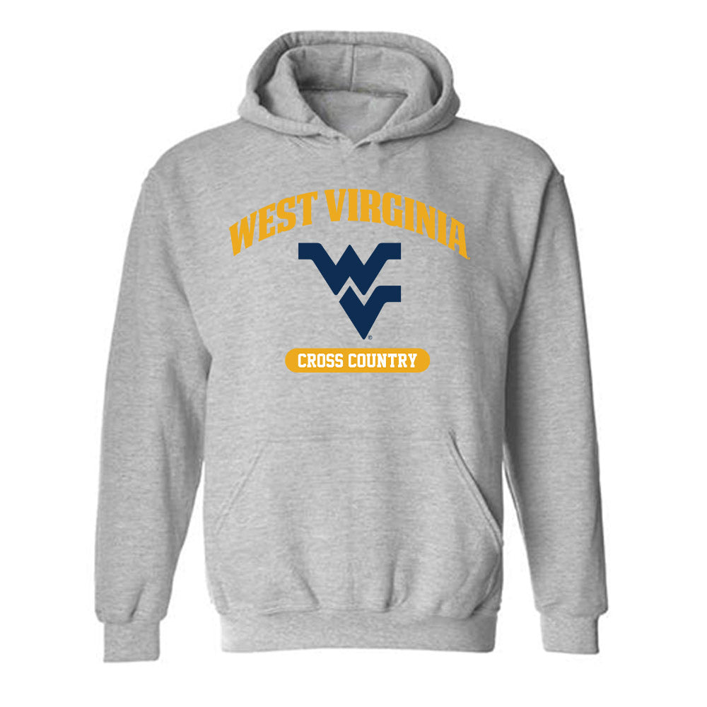 West Virginia - NCAA Women's Cross Country : Eva Rinker - Fashion Shersey Hooded Sweatshirt-0