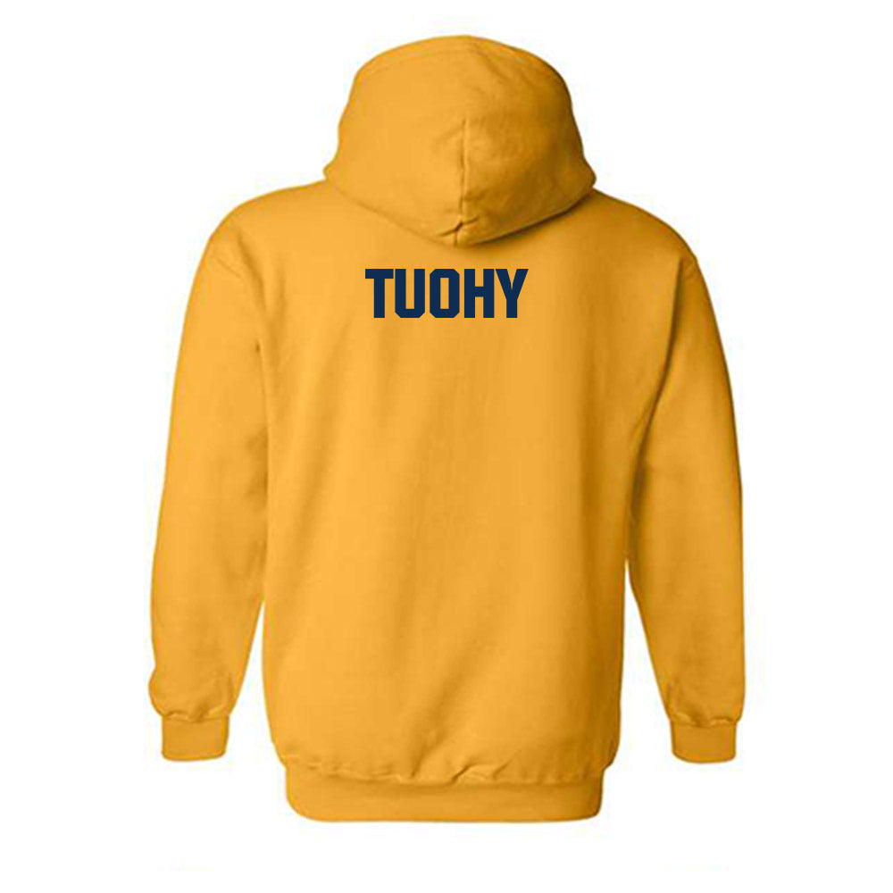 West Virginia - NCAA Women's Gymnastics : Taylor Tuohy - Fashion Shersey Hooded Sweatshirt-1