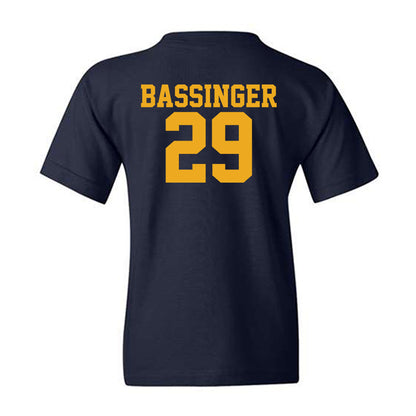 West Virginia - NCAA Baseball : Reese Bassinger - Fashion Shersey Youth T-Shirt-1