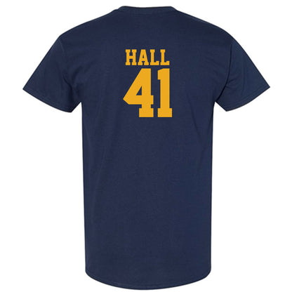West Virginia - NCAA Baseball : Tyrus Hall - Fashion Shersey T-Shirt-1