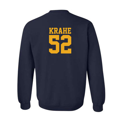 West Virginia - NCAA Football : Nick Krahe - Fashion Shersey Crewneck Sweatshirt-1