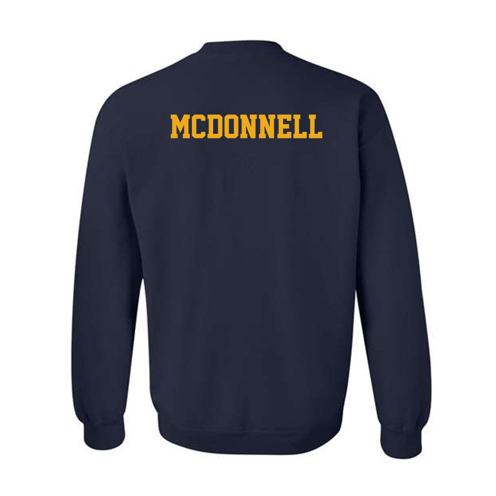 West Virginia - NCAA Women's Gymnastics : Jayden McDonnell - Fashion Shersey Crewneck Sweatshirt-1