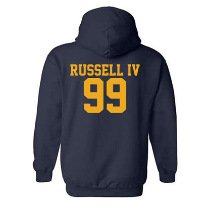 West Virginia - NCAA Football : Hammond Russell IV - Fashion Shersey Hooded Sweatshirt-1