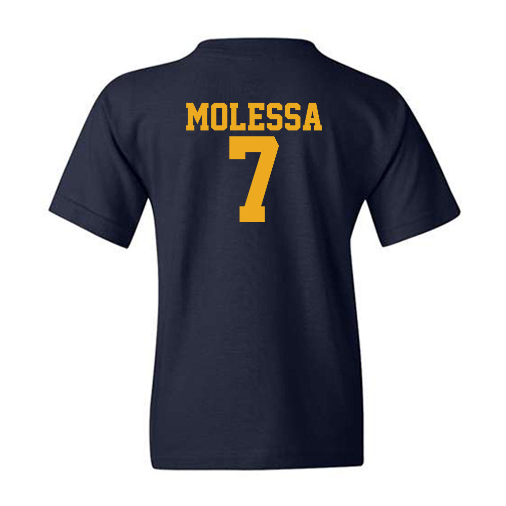 West Virginia - NCAA Baseball : Maxwell Molessa - Fashion Shersey Youth T-Shirt-1