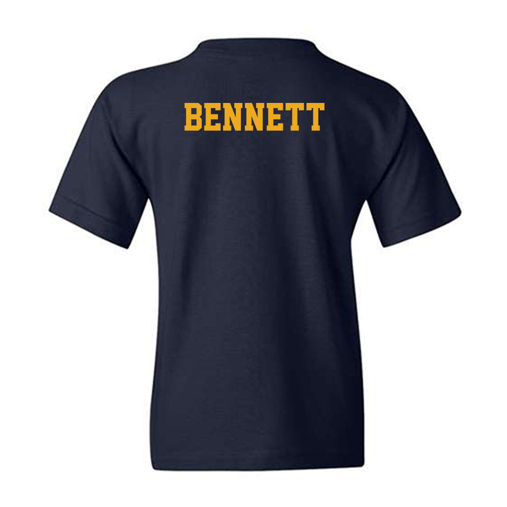 West Virginia - NCAA Men's Swimming & Diving : Preston Bennett - Fashion Shersey Youth T-Shirt-1