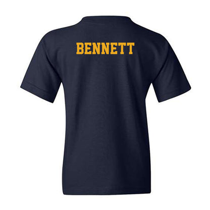 West Virginia - NCAA Men's Swimming & Diving : Preston Bennett - Fashion Shersey Youth T-Shirt-1