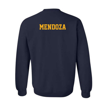 West Virginia - NCAA Women's Gymnastics : Haley Mendoza - Fashion Shersey Crewneck Sweatshirt-1