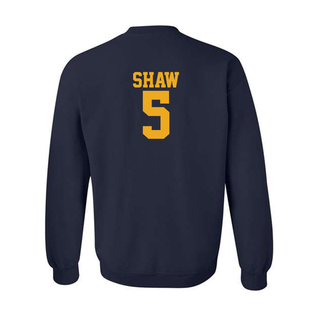 West Virginia - NCAA Women's Basketball : Sydney Shaw - Fashion Shersey Crewneck Sweatshirt-1