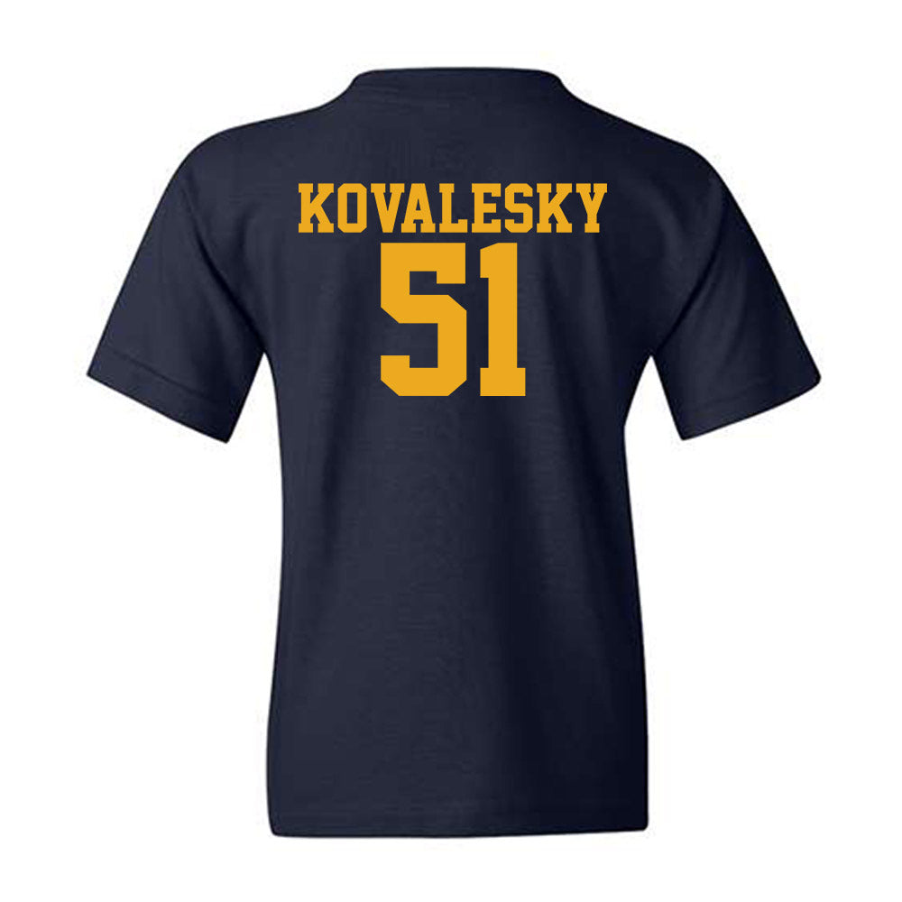 West Virginia - NCAA Football : Raymond Kovalesky - Fashion Shersey Youth T-Shirt-1