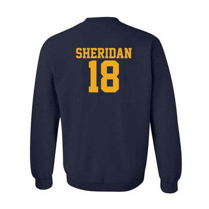 West Virginia - NCAA Women's Volleyball : Trinity Sheridan - Fashion Shersey Crewneck Sweatshirt-1
