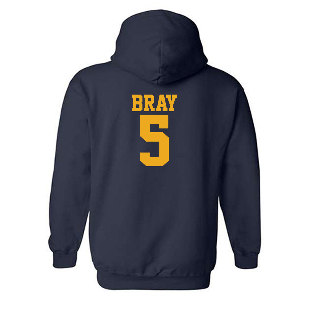 West Virginia - NCAA Football : Jaden Bray - Fashion Shersey Hooded Sweatshirt-1