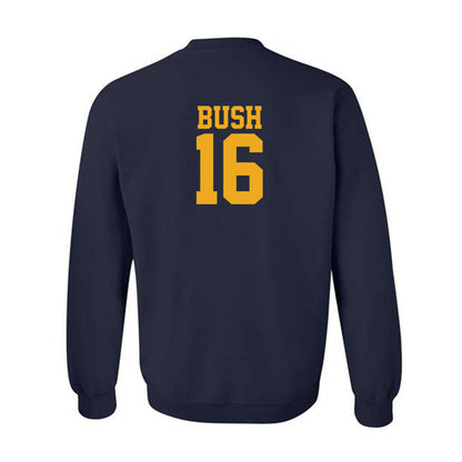 West Virginia - NCAA Men's Soccer : Tyler Bush - Fashion Shersey Crewneck Sweatshirt-1