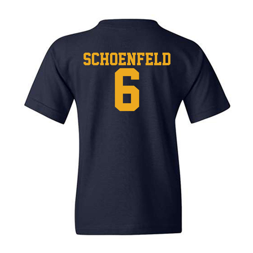 West Virginia - NCAA Baseball : Paul Schoenfeld - Fashion Shersey Youth T-Shirt-1