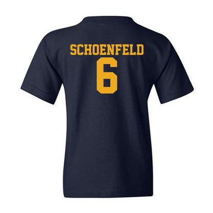 West Virginia - NCAA Baseball : Paul Schoenfeld - Fashion Shersey Youth T-Shirt-1