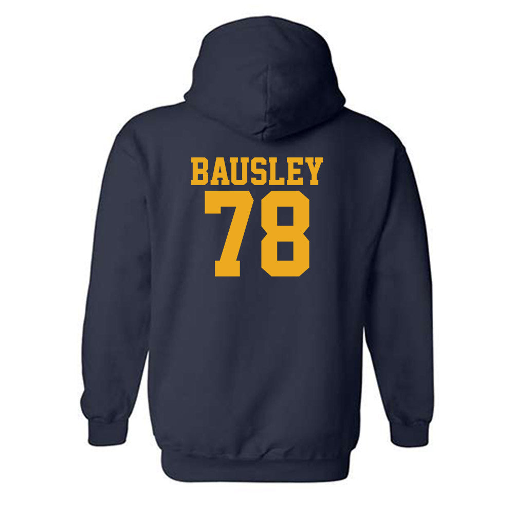 West Virginia - NCAA Football : Xavier Bausley - Fashion Shersey Hooded Sweatshirt-1