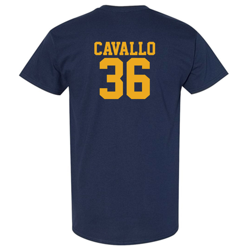 West Virginia - NCAA Baseball : Hudson Cavallo - Fashion Shersey T-Shirt-1