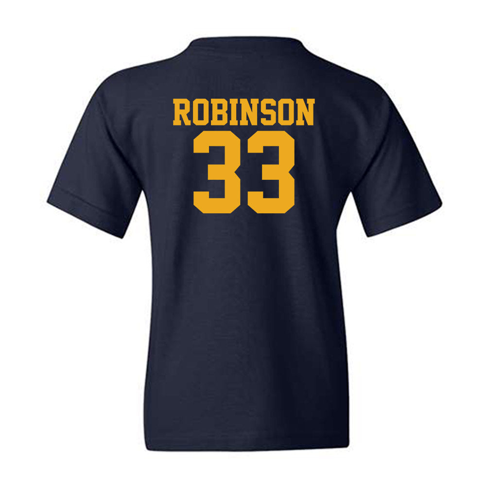 West Virginia - NCAA Baseball : Brayden Robinson - Fashion Shersey Youth T-Shirt-1