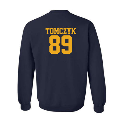 West Virginia - NCAA Football : Adam Tomczyk - Fashion Shersey Crewneck Sweatshirt-1