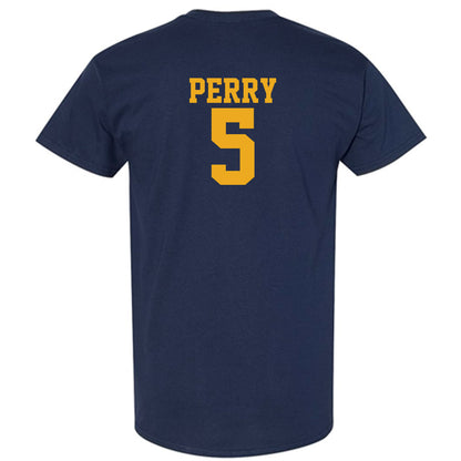 West Virginia - NCAA Football : Fred Perry - Fashion Shersey T-Shirt-1
