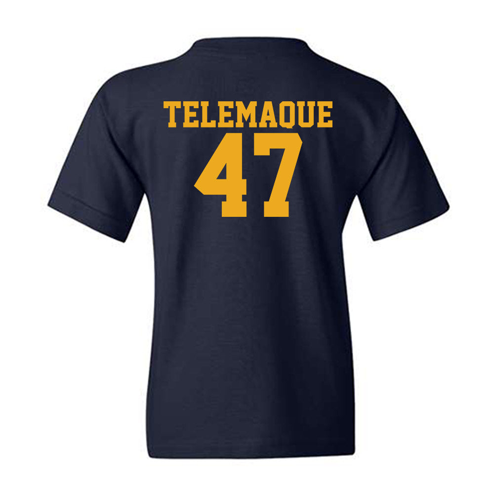 West Virginia - NCAA Football : Wilnerson Telemaque - Fashion Shersey Youth T-Shirt-1
