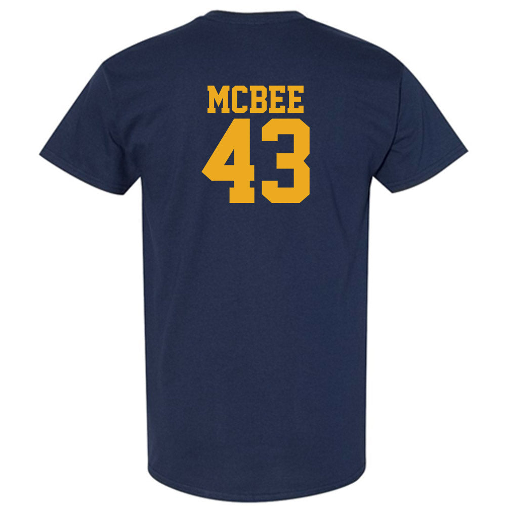 West Virginia - NCAA Football : Colin McBee - Fashion Shersey T-Shirt-1