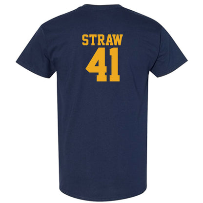 West Virginia - NCAA Football : Oliver Straw - Fashion Shersey T-Shirt-1