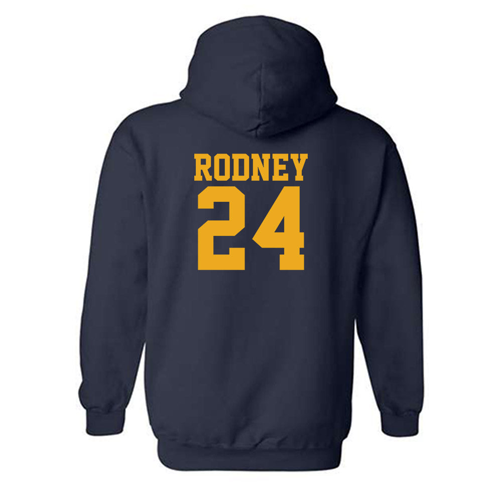 West Virginia - NCAA Football : Rodney Gallagher III Rodney - Fashion Shersey Hooded Sweatshirt-1
