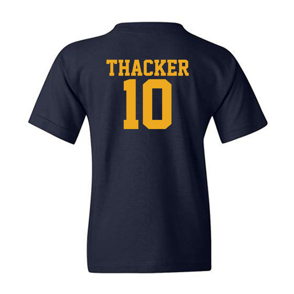 West Virginia - NCAA Baseball : Bryson Thacker - Fashion Shersey Youth T-Shirt-1