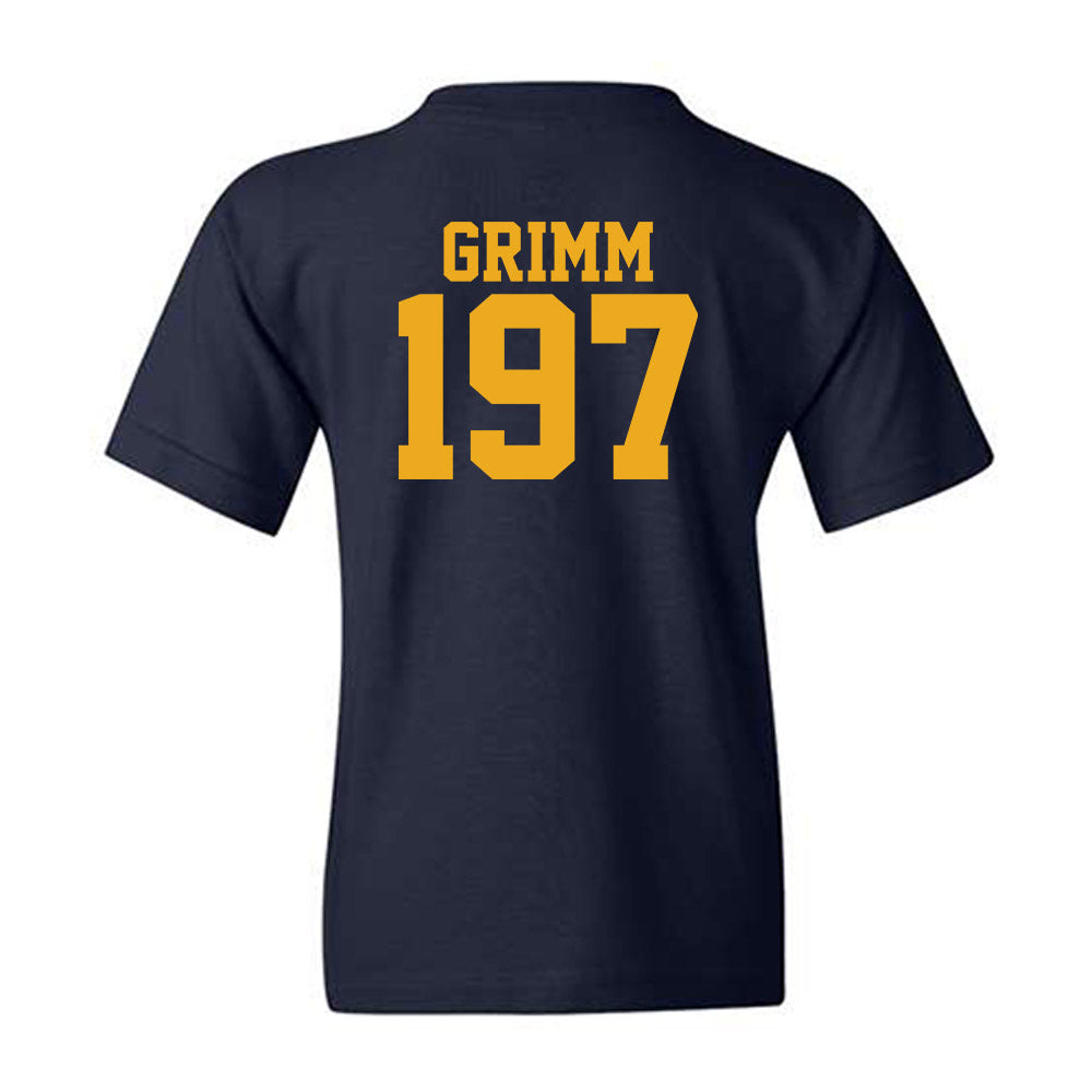 West Virginia - NCAA Wrestling : Coen Grimm - Fashion Shersey Youth T-Shirt-1